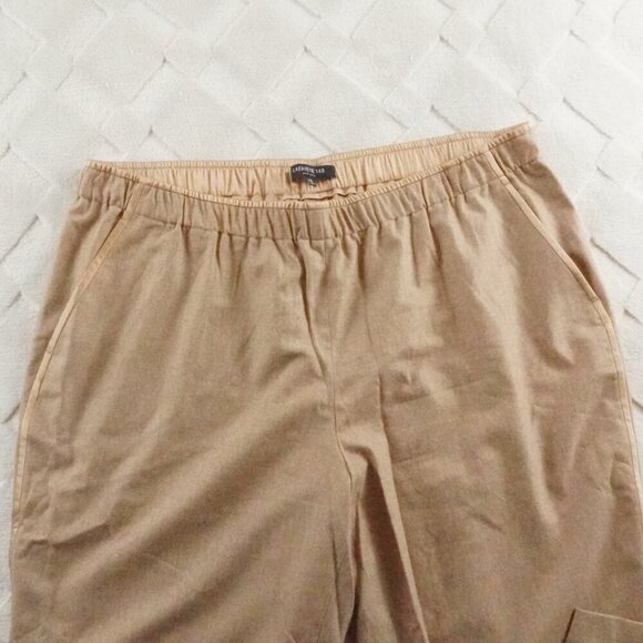 Lafayette 148 New York Beige Ankle Pants - Picture 3 of 12